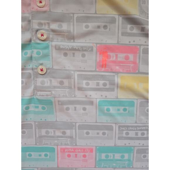 William Murray Performance Golf Polo Shirt Large Cassette - Picture 4 of 6